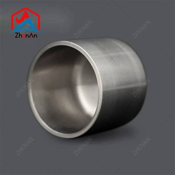 Rectangular molybdenum crucible
